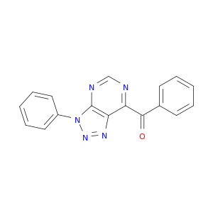 Methanone, phenyl(3-phenyl-3H-1,2,3-triazolo[4,5-d]pyrimidin-7-yl)-