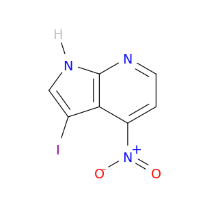 3-碘-4-硝基-1H-吡咯并[2,3-b]吡啶