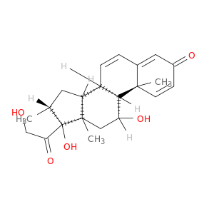 11BETA,17,21-三羟基-16ALPHA-甲基孕甾-1,4,6-三烯-3,20-二酮