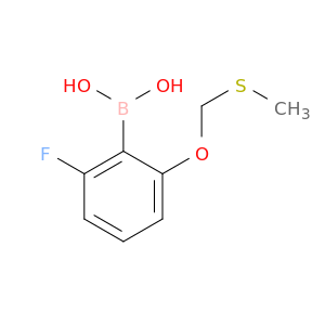 2-FLUORO-6-(METHYLTHIOMETHOXY)PHENYLBORONIC ACID