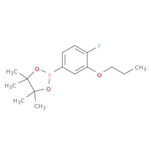 1,3,2-Dioxaborolane, 2-(4-fluoro-3-propoxyphenyl)-4,4,5,5-tetramethyl-