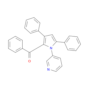 Methanone, [3,5-diphenyl-1-(3-pyridinyl)-1H-pyrrol-2-yl]phenyl-