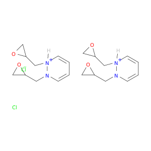 Pyridazinium, 1,2-bis(oxiranylmethyl)-, dichloride