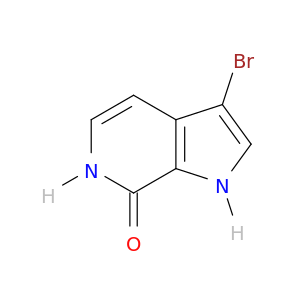 3-溴-1,6-二氢-7H-吡咯并[2,3-c]吡啶-7-酮