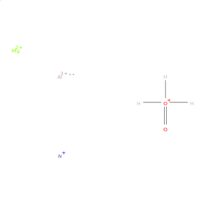 Aluminum ammonium magnesium oxonium oxide
