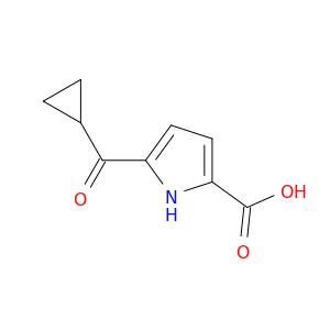 5-(环丙基羰基)-1H-吡咯-2-羧酸