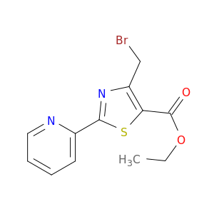 4-溴甲基-2-(2-吡啶基)噻唑-5-甲酸乙酯