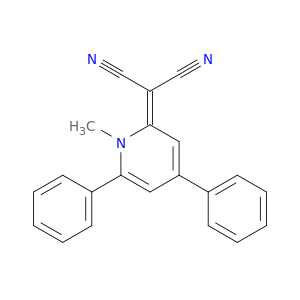 Propanedinitrile, (1-methyl-4,6-diphenyl-2(1H)-pyridinylidene)-