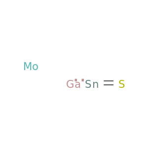 Gallium molybdenum tin sulfide