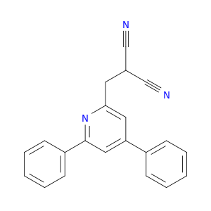 Propanedinitrile, (4,6-diphenyl-2-pyridinyl)methyl-