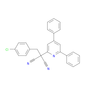 Propanedinitrile, [(4-chlorophenyl)methyl](4,6-diphenyl-2-pyridinyl)-