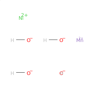 Manganese nickel hydroxide