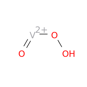 Vanadium(2+), (hydroperoxy)oxo-