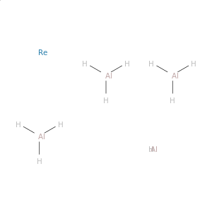 Aluminum, compd. with rhenium (4:1)