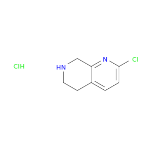 2-氯-5,6,7,8-四氢-1,7-萘啶盐酸盐