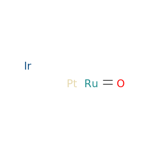 Iridium platinum ruthenium oxide