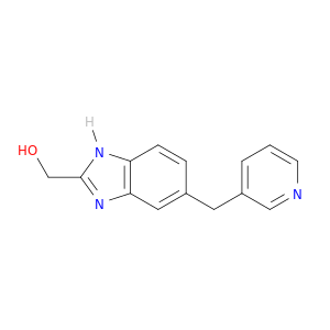 1H-Benzimidazole-2-methanol, 5-(3-pyridinylmethyl)-