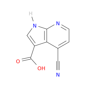 4-氰基-1H-吡咯并[2,3-B]吡啶-3-羧酸