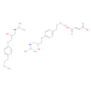 2-Propanol, 1-[4-(2-methoxyethyl)phenoxy]-3-[(1-methylethyl)amino]-, (2E)-2-butenedioate (2:1)