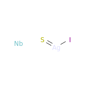 Niobium silver iodide sulfide