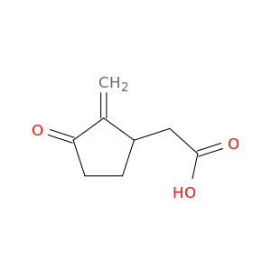 Cyclopentaneacetic acid, 2-methylene-3-oxo-