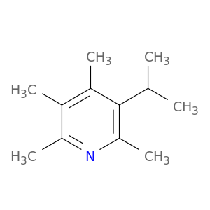 Pyridine, 2,3,4,6-tetramethyl-5-(1-methylethyl)-