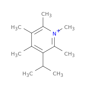 Pyridinium, 1,2,3,4,6-pentamethyl-5-(1-methylethyl)-