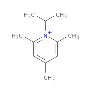 Pyridinium, 2,4,6-trimethyl-1-(1-methylethyl)-