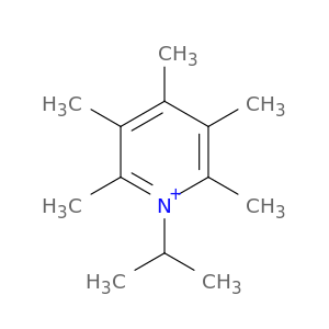 Pyridinium, 2,3,4,5,6-pentamethyl-1-(1-methylethyl)-