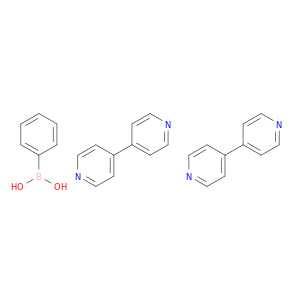 Boronic acid, phenyl-, compd. with 4,4'-bipyridine (1:2)