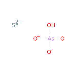 Arsenic acid (H3AsO4),tin(2+) salt (1:1) (8CI,9CI)