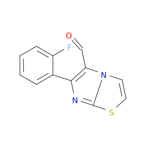 6-(2-氟苯基)咪唑并[2,1-b][1,3]噻唑-5-甲醛