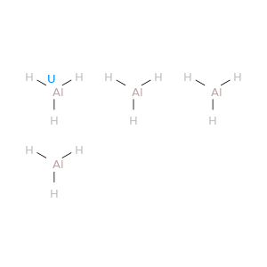 Aluminum, compd. with uranium (4:1)