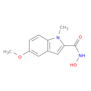 1H-Indole-2-carboxamide, N-hydroxy-5-methoxy-1-methyl-