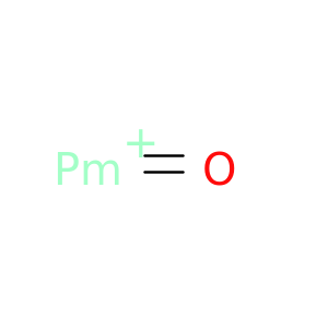 Promethium(1+), oxo-