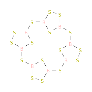 2,4,5,7,9,10,12,14,15,17,19,20,21,22,23,24-十六硫杂-1,3,6,8,11,13,16,18-八硼杂五环[16.2.1.1(3,6).1(8,11).1(13,16)]二十四烷