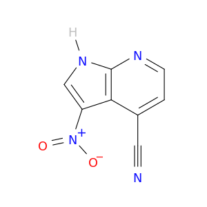 3-Nitro-1H-pyrrolo[2,3-b]pyridine-4-carbonitrile