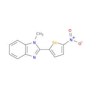 1H-Benzimidazole, 1-methyl-2-(5-nitroselenophene-2-yl)-