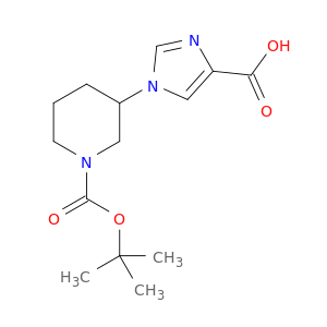 3-(4-羧基-1H-咪唑-1-基)-1-哌啶羧酸叔丁酯