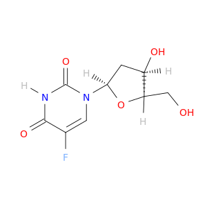 1-(2-脱氧-beta-D-苏式-呋喃戊糖基)-5-氟-2,4(1H,3H)-嘧啶二酮