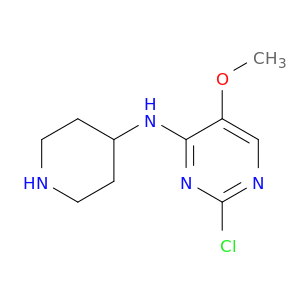 2-Chloro-5-methoxy-N-(piperidin-4-yl)pyrimidin-4-amine