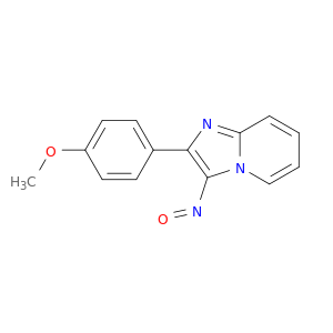 Imidazo[1,2-a]pyridine, 2-(4-methoxyphenyl)-3-nitroso-