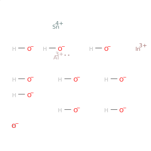 Aluminum indium tin hydroxide