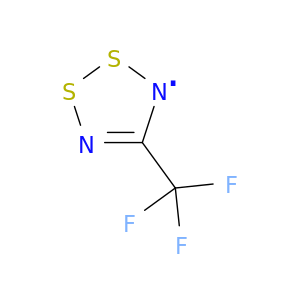 3H-1,2,3,5-Dithiadiazol-3-yl, 4-(trifluoromethyl)- (9CI)