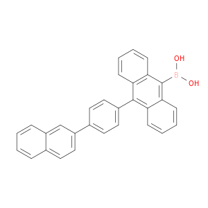 BORONIC ACID,B-[10-[4-(2-NAPHTHALENYL)PHENYL]-9-ANTHRACENYL]