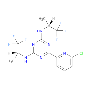 6-(6-氯-2-吡啶基)-N2,N4-双[(1R)-2,2,2-三氟-1-甲基乙基]-1,3,5-三嗪-2,4-二胺