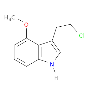 1H-吲哚,3-(2-氯乙基)-4-甲氧基-