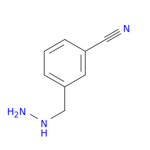 3-(hydrazinylmethyl)benzonitrile