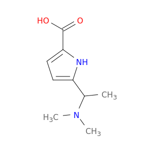 5-[1-(二甲基氨基)乙基]-1H-吡咯-2-羧酸