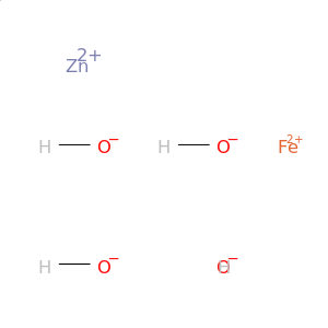 Iron zinc hydroxide